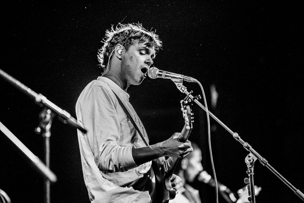 Dirty Projectors, Roseland Theater, photo by Ignacio Quintana