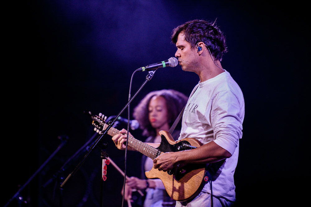Dirty Projectors, Roseland Theater, photo by Ignacio Quintana