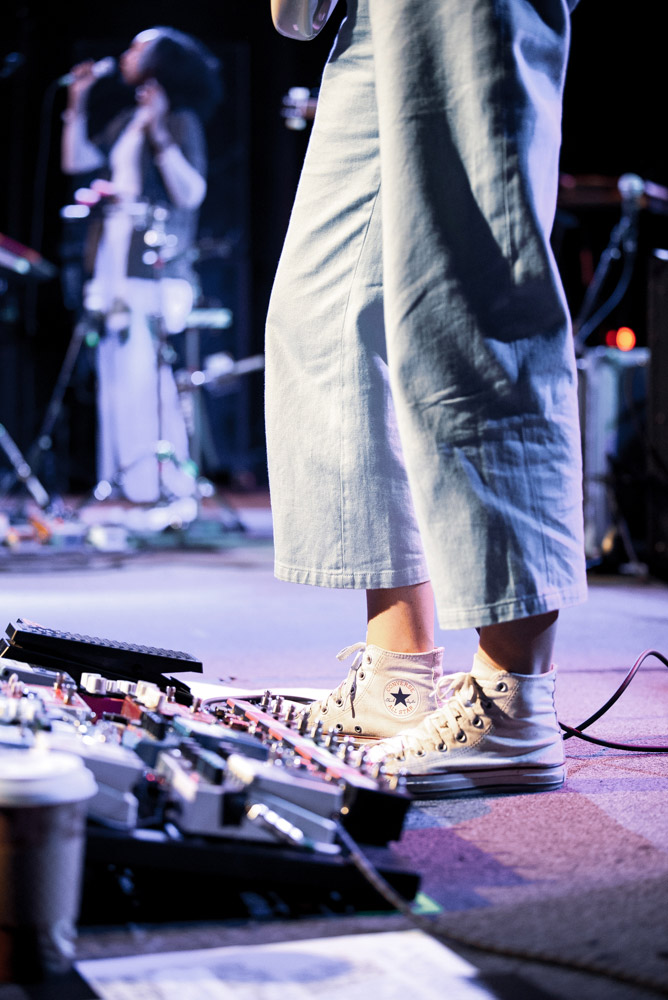 Dirty Projectors, Roseland Theater, photo by Ignacio Quintana