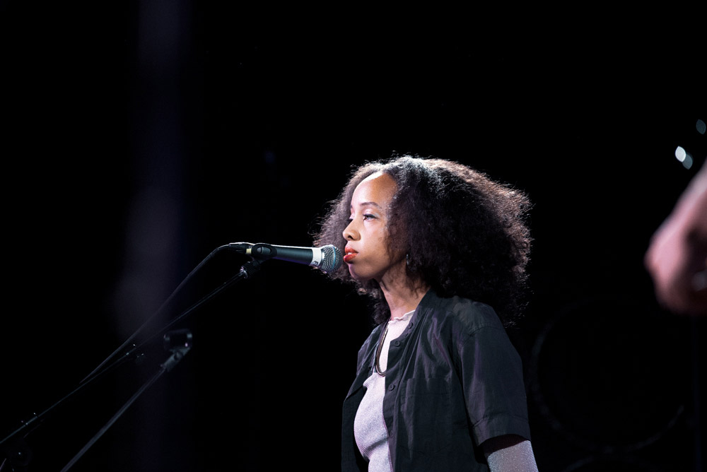 Dirty Projectors, Roseland Theater, photo by Ignacio Quintana