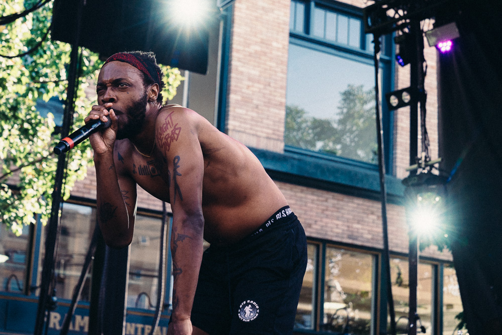 Jpegmafia, Capitol Hill Block Party, photo by Noah Grabe