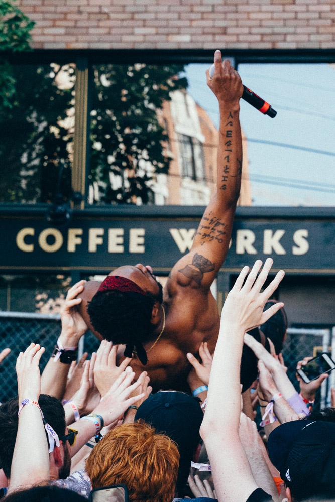 Jpegmafia, Capitol Hill Block Party, photo by Noah Grabe