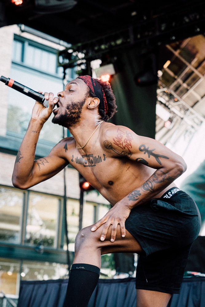 Jpegmafia, Capitol Hill Block Party, photo by Noah Grabe