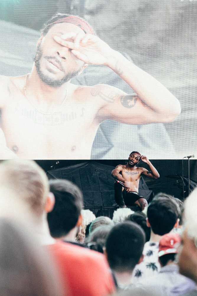 Jpegmafia, Capitol Hill Block Party, photo by Noah Grabe
