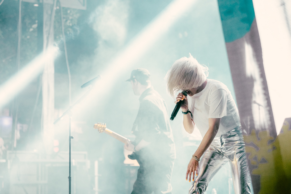 Phantogram, Capitol Hill Block Party, photo by Noah Grabe
