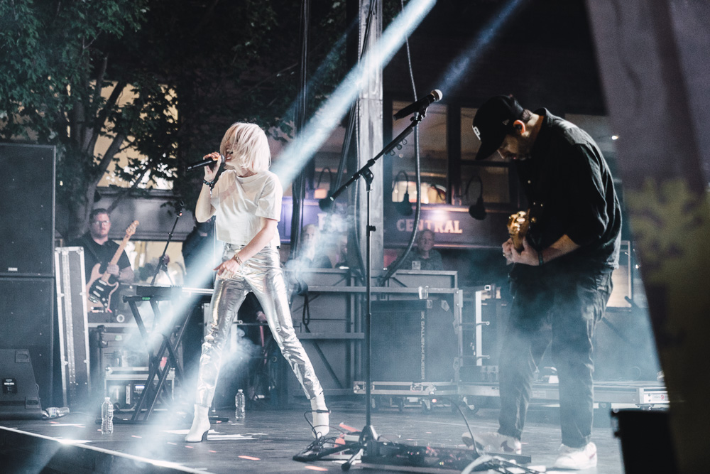 Phantogram, Capitol Hill Block Party, photo by Noah Grabe