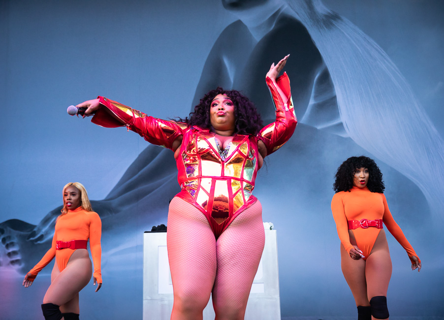 Lizzo, Edgefield Amphitheater, photo by Sal Barragan