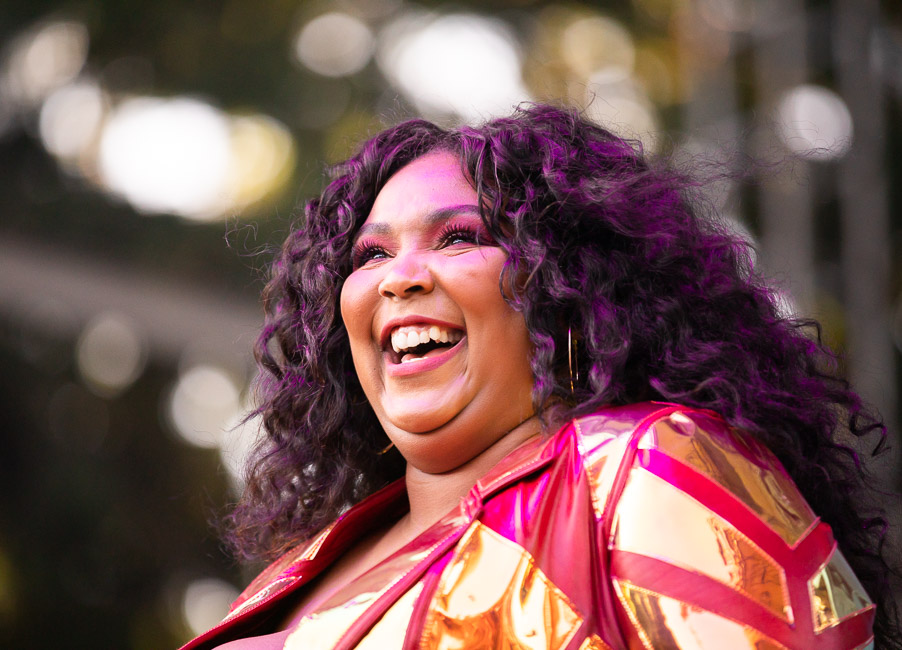 Lizzo, Edgefield Amphitheater, photo by Sal Barragan