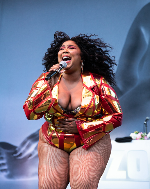 Lizzo, Edgefield Amphitheater, photo by Sal Barragan