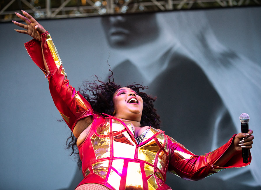 Lizzo, Edgefield Amphitheater, photo by Sal Barragan