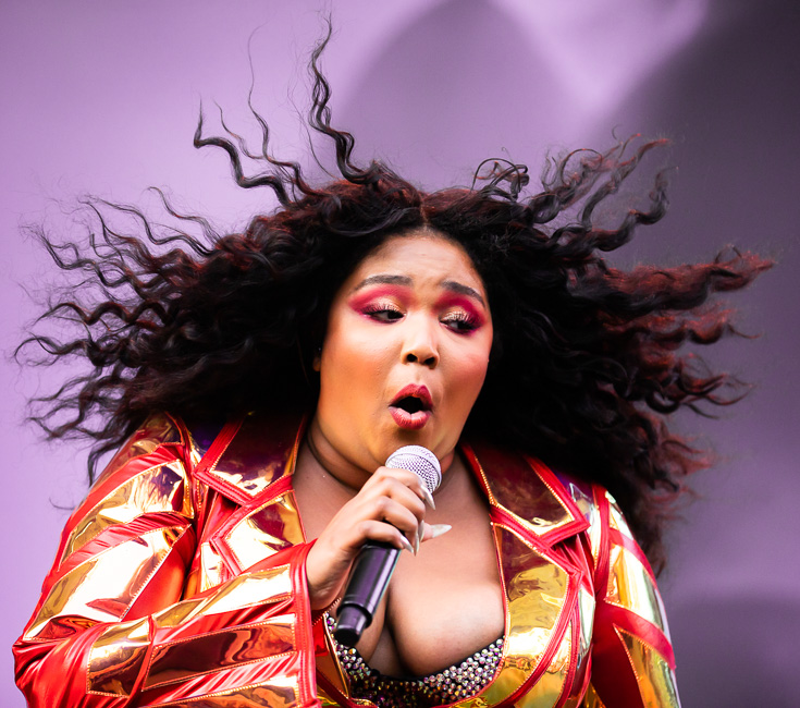 Lizzo, Edgefield Amphitheater, photo by Sal Barragan