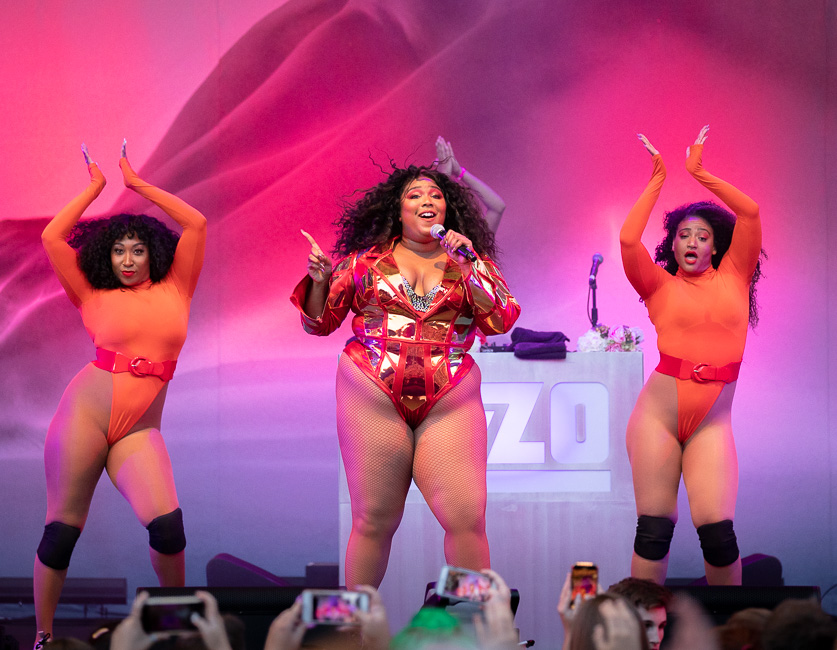Lizzo, Edgefield Amphitheater, photo by Sal Barragan
