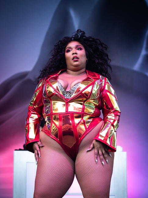 Lizzo, Edgefield Amphitheater, photo by Sal Barragan