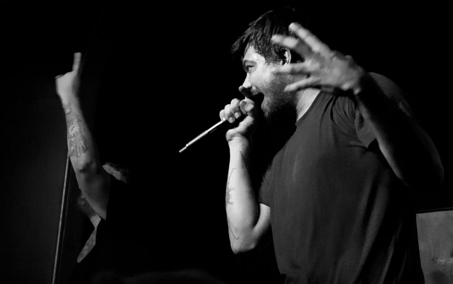 Aesop Rock, Rob Sonic, Hawthorne Theatre, Mike Thrasher Presents, photo by Christina Bay