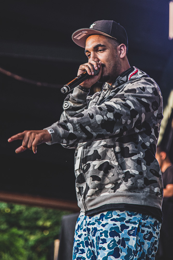 Shoreline Mafia, Cuthbert Amphitheater, photo by Henry Ward