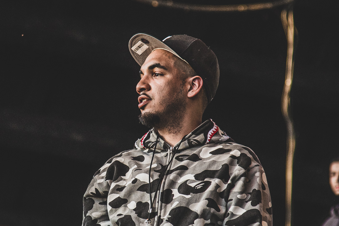 Shoreline Mafia, Cuthbert Amphitheater, photo by Henry Ward