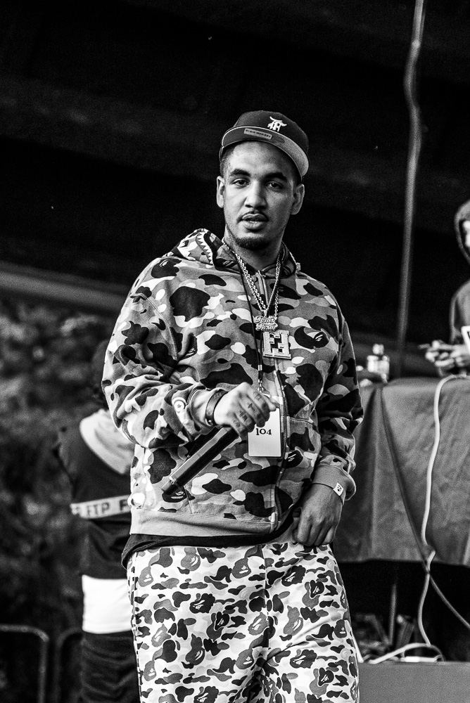 Shoreline Mafia, Cuthbert Amphitheater, photo by Henry Ward