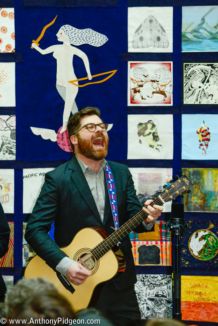 The Decemberists, Colin Meloy, photo by Anthony Pidgeon