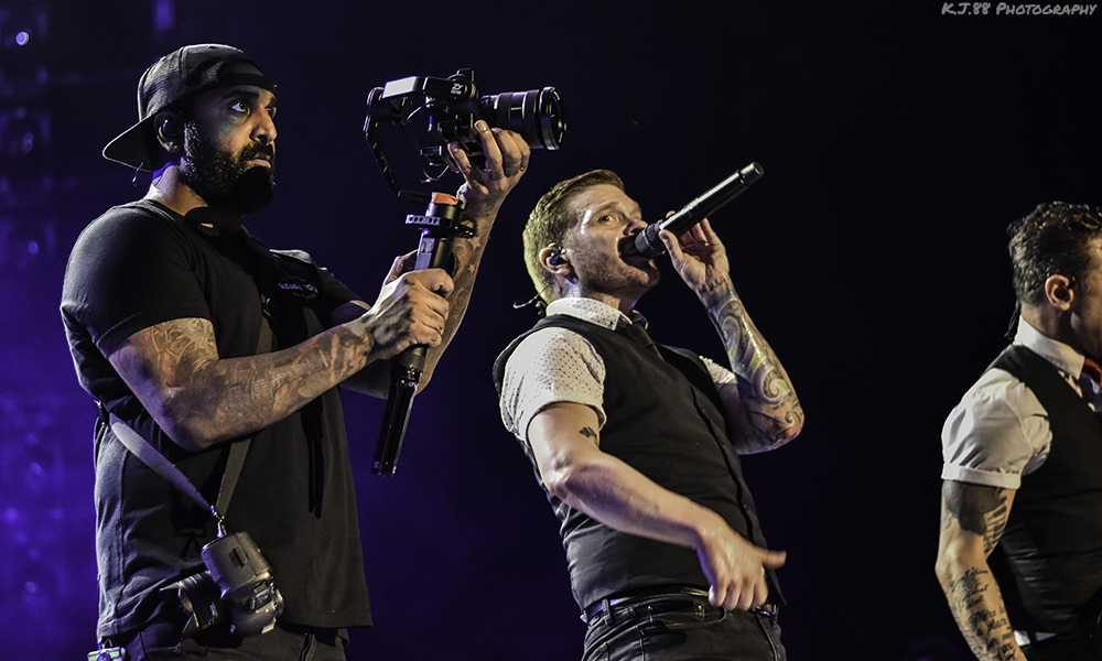 Shinedown, Sunlight Supply Amphitheater, photo by Kevin Pettigrew