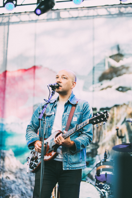 The Helio Sequence, Oregon Zoo Amphitheatre, photo by Daniel Stindt