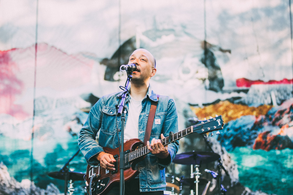 The Helio Sequence, Oregon Zoo Amphitheatre, photo by Daniel Stindt