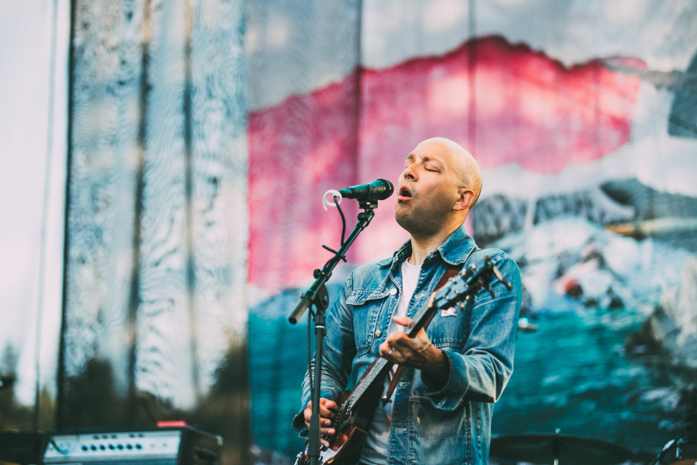 The Helio Sequence, Oregon Zoo Amphitheatre, photo by Daniel Stindt