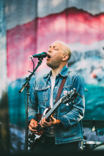 The Helio Sequence, Oregon Zoo Amphitheatre, photo by Daniel Stindt