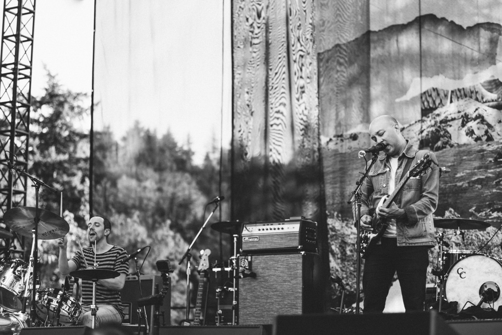 The Helio Sequence, Oregon Zoo Amphitheatre, photo by Daniel Stindt
