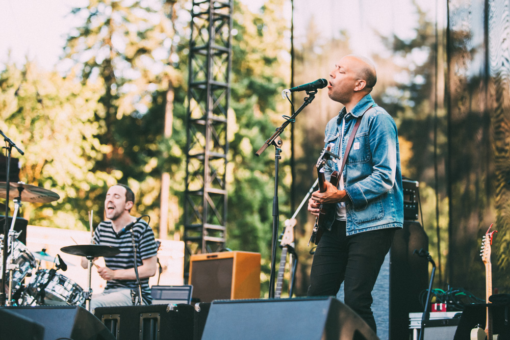The Helio Sequence, Oregon Zoo Amphitheatre, photo by Daniel Stindt