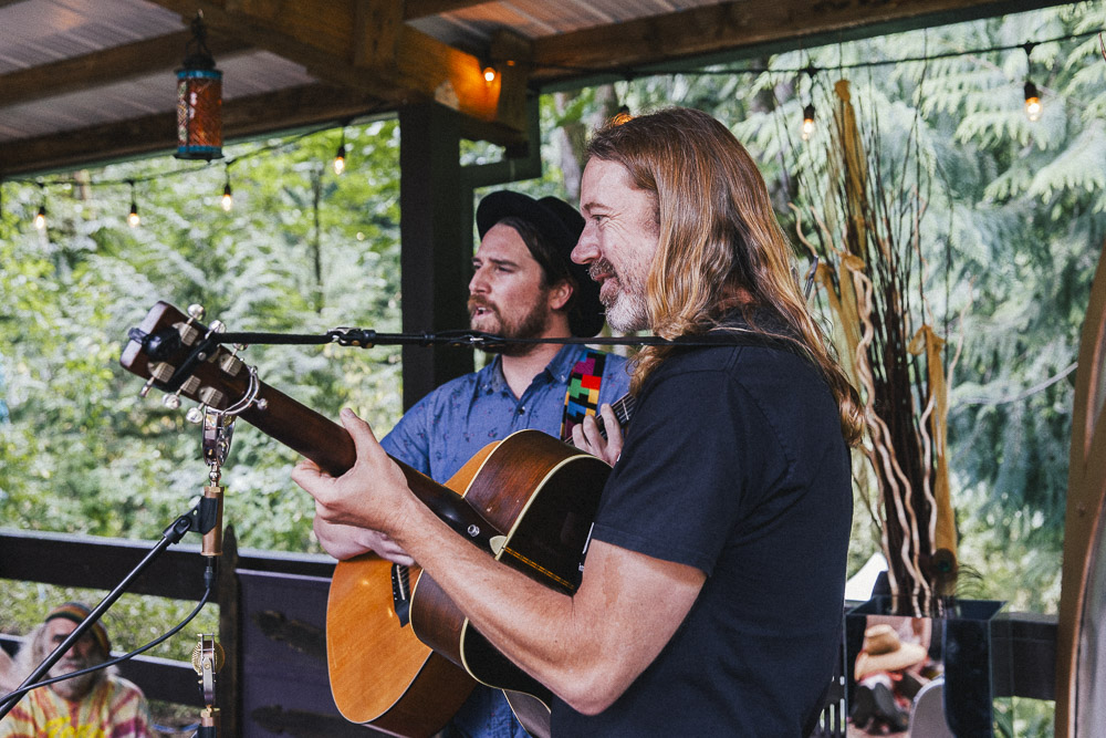 Tyler Grant, Kellen Asebroek, Horning's Hideout, Northwest String Summit, photo by Blake Sourisseau