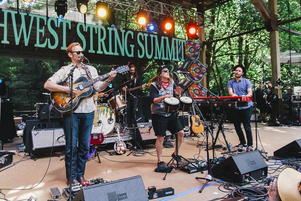Fruition, Horning's Hideout, Northwest String Summit, photo by Blake Sourisseau