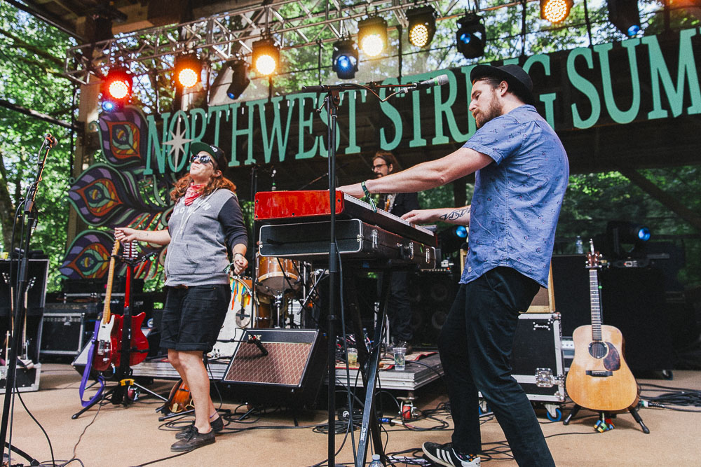 Fruition, Horning's Hideout, Northwest String Summit, photo by Blake Sourisseau