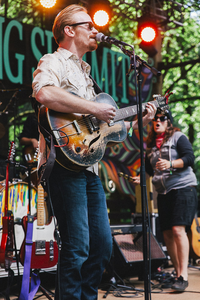 Fruition, Horning's Hideout, Northwest String Summit, photo by Blake Sourisseau