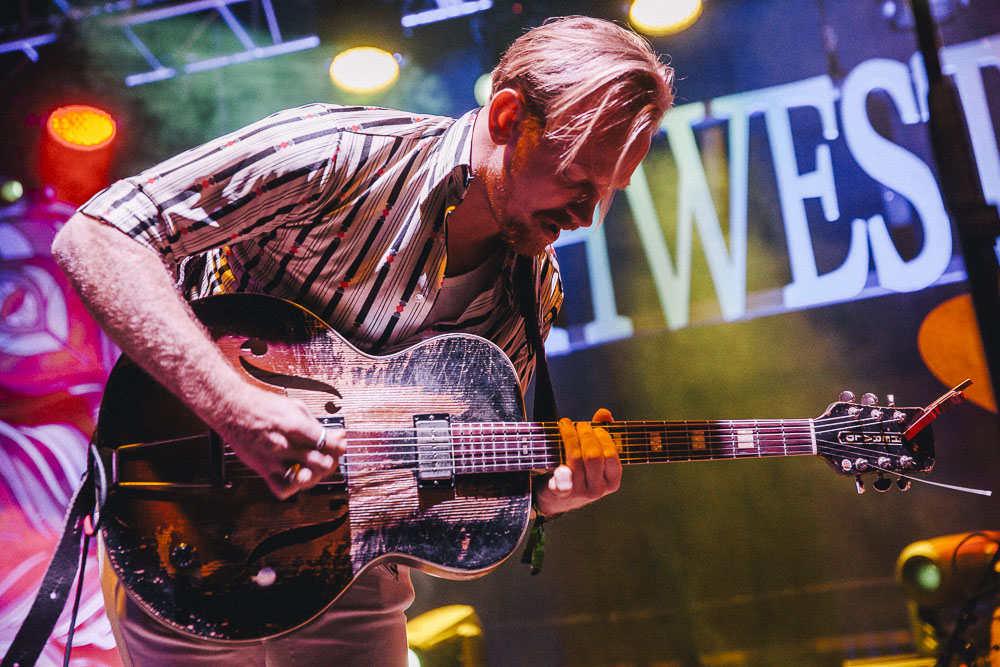 Fruition, Jay Cobb Anderson, Northwest String Summit, Horning's Hideout, photo by Blake Sourisseau