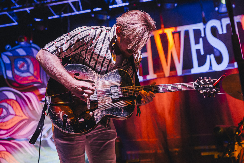 Fruition, Jay Cobb Anderson, Northwest String Summit, Horning's Hideout, photo by Blake Sourisseau