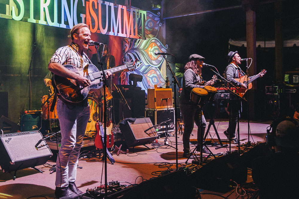 Fruition, Jay Cobb Anderson, Northwest String Summit, Horning's Hideout, photo by Blake Sourisseau