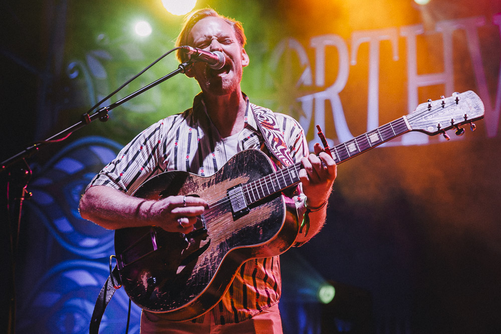 Fruition, Jay Cobb Anderson, Northwest String Summit, Horning's Hideout, photo by Blake Sourisseau