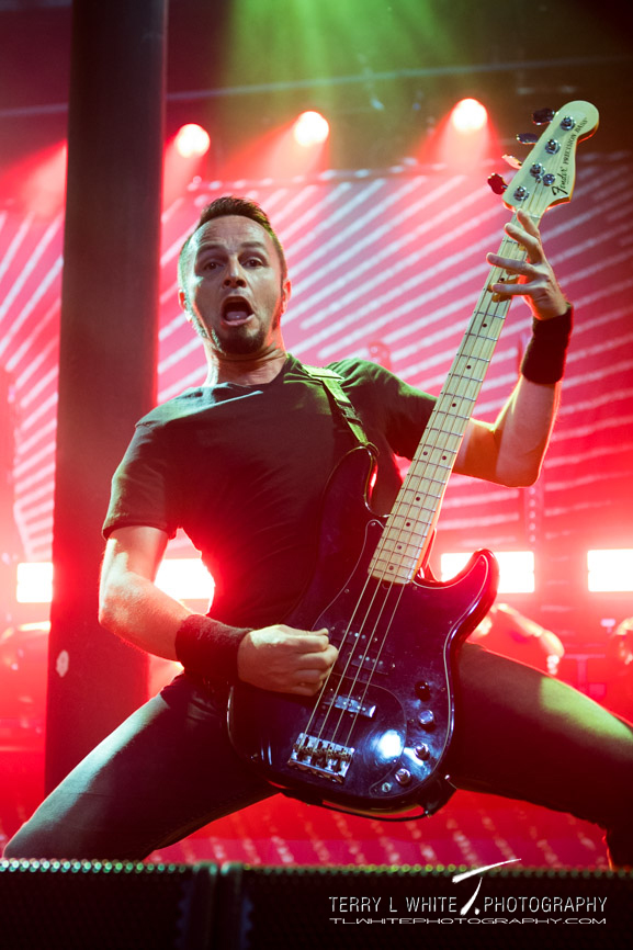 Gojira, Roseland Theater, photo by Terry White