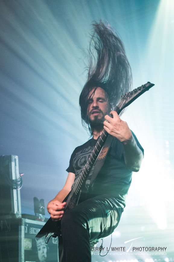 Gojira, Roseland Theater, photo by Terry White