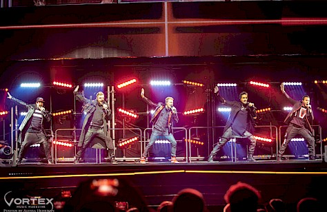 Backstreet Boys, Moda Center, photo by Alyssa Herrman
