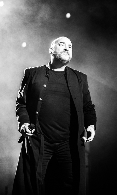 Disturbed, Moda Center, photo by Sal Barragan