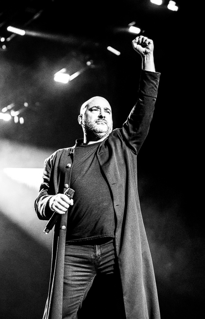 Disturbed, Moda Center, photo by Sal Barragan