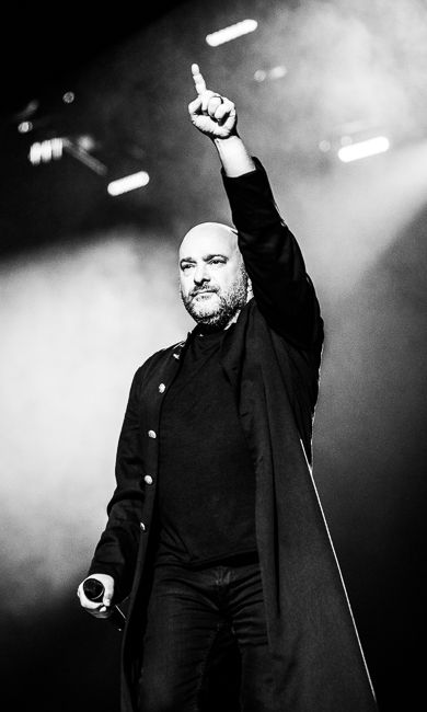 Disturbed, Moda Center, photo by Sal Barragan