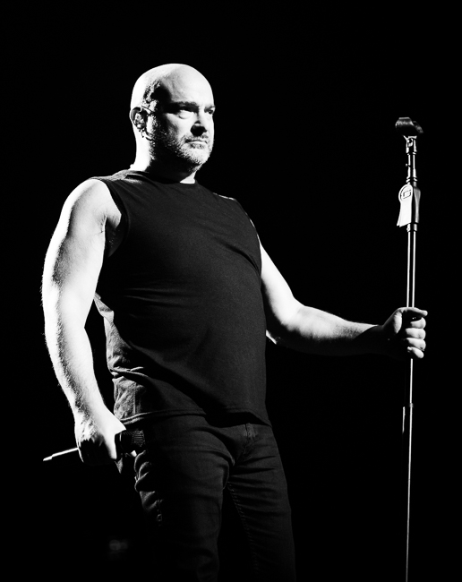 Disturbed, Moda Center, photo by Sal Barragan