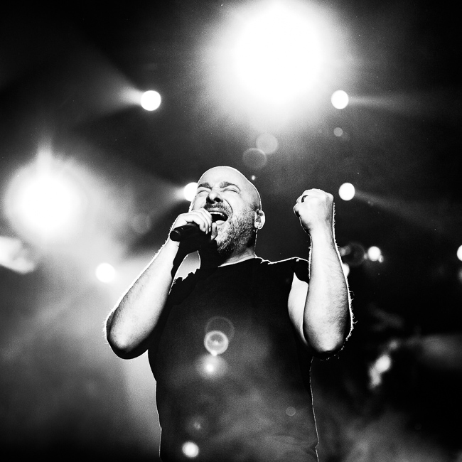 Disturbed, Moda Center, photo by Sal Barragan