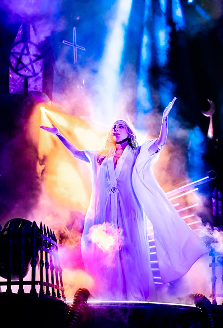 In This Moment, Moda Center, photo by Sal Barragan