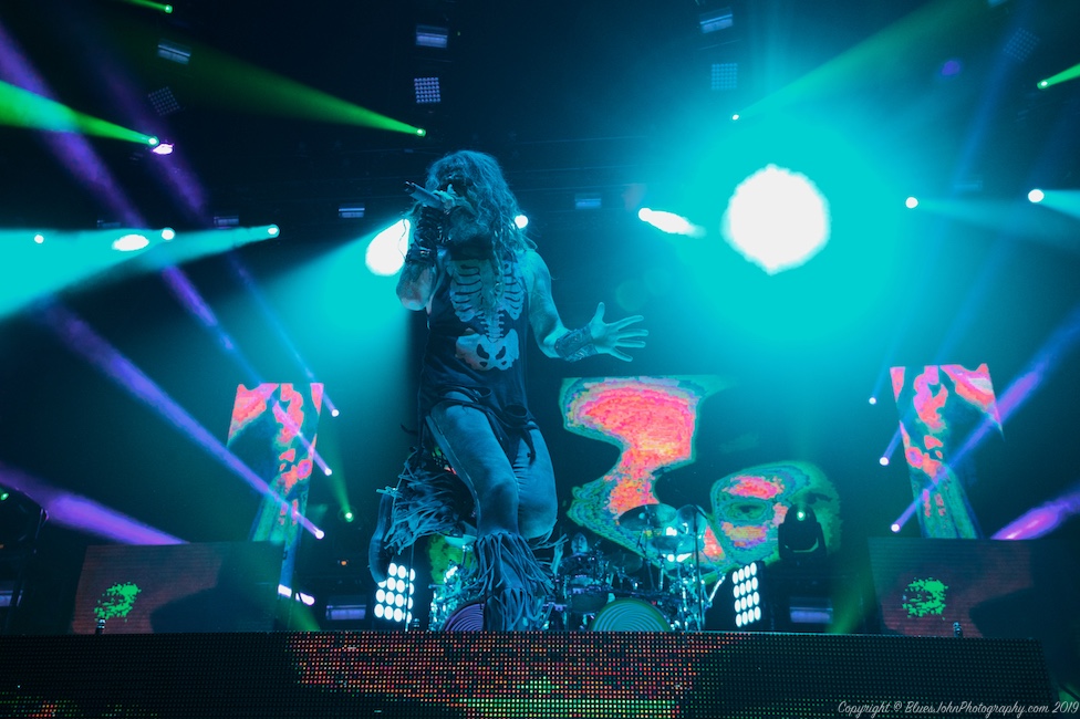 Rob Zombie, Moda Center, photo by John Alcala