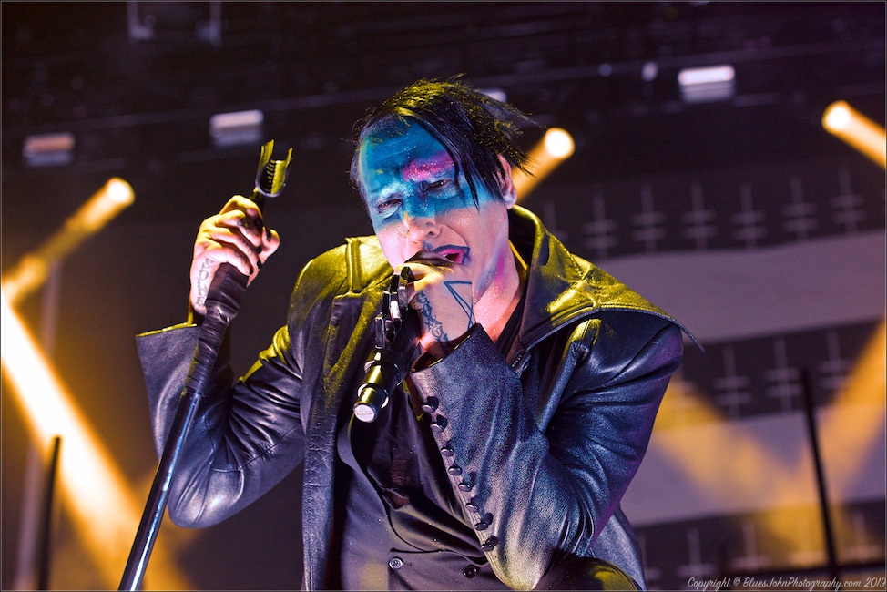 Marilyn Manson, Moda Center, photo by John Alcala
