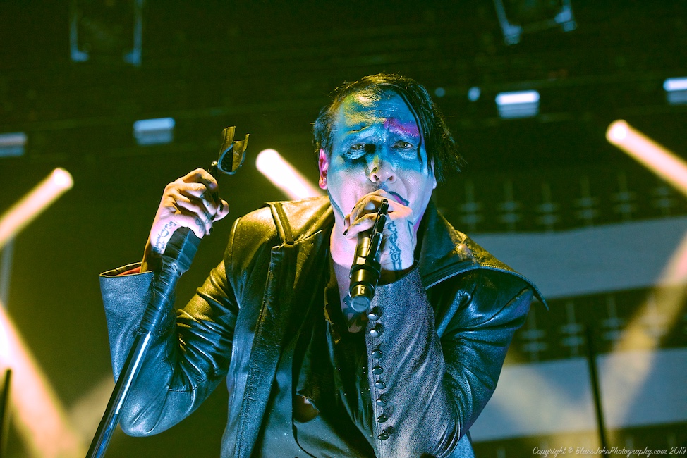 Marilyn Manson, Moda Center, photo by John Alcala