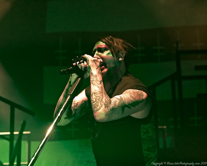 Marilyn Manson, Moda Center, photo by John Alcala